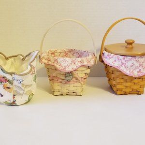 Longaberger Basket Combo-2001 American Cancer